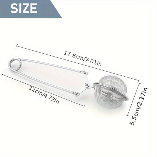 5 Large Stainless Steel Tea Filter for Seasoning