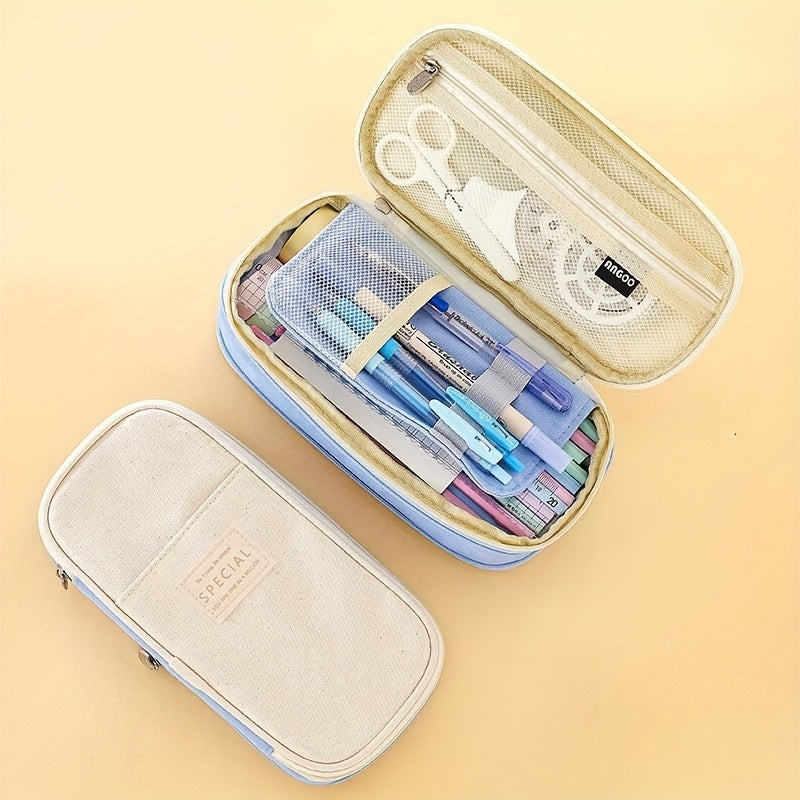 Large Capacity Pencil Pen Case Bag