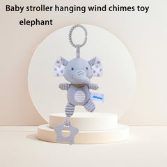 Animal Shape Wind Chimes Grasping Toy 0-3 Elephants Rabbits Foxes Holiday Gift