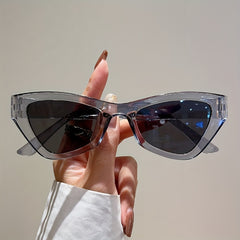 Y2K Cat Eye Sunglasses Vintage Jelly Shades UV400