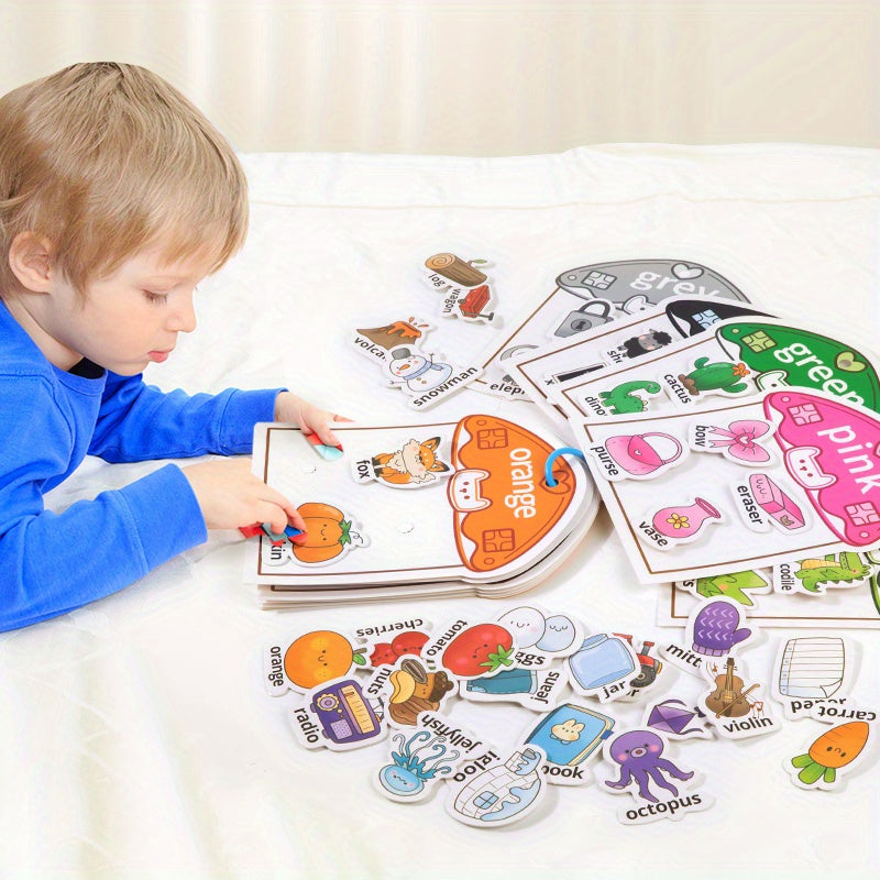 Preschool Sensory Sticker Book Kit