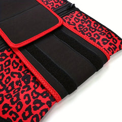 Leopard Waist Trainer Tummy Wrap Slimmer Belly Belt Women's Shapewear