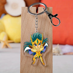 Anime Figure Keychain Toys Acrylic Two Sided Manga Key Chain