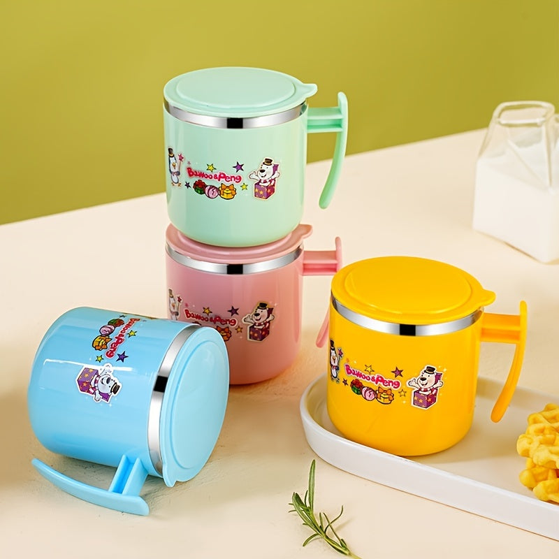 304 Stainless Steel Kids' Drinking Cup Anti Fall School Kindergarten