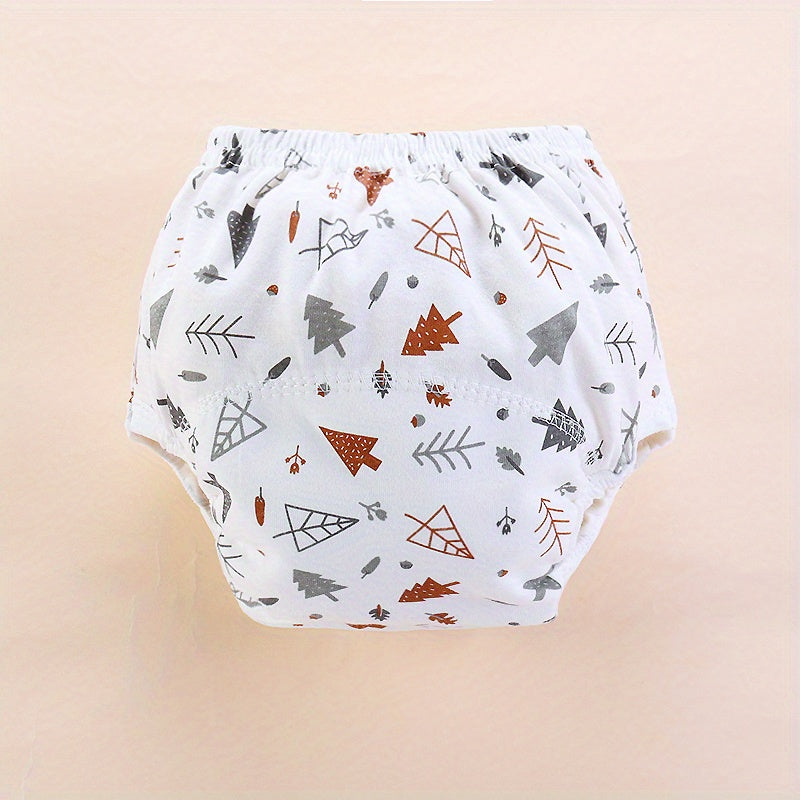 Newborn Training Pant Washable Underwear Baby Boy Girl Cloth Diaper
