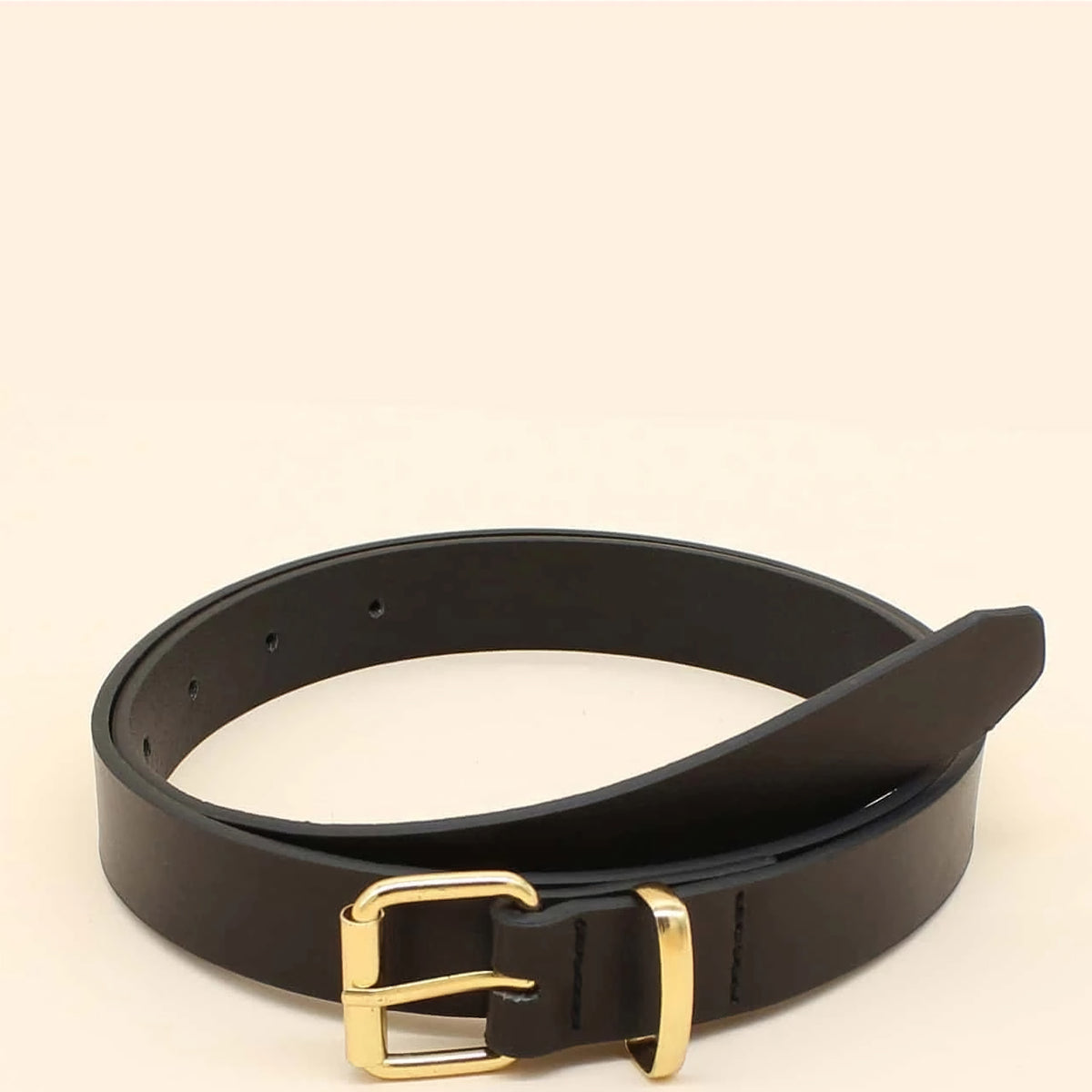 Skinny Buckle Belt Leather PU Casual Weekend Commute