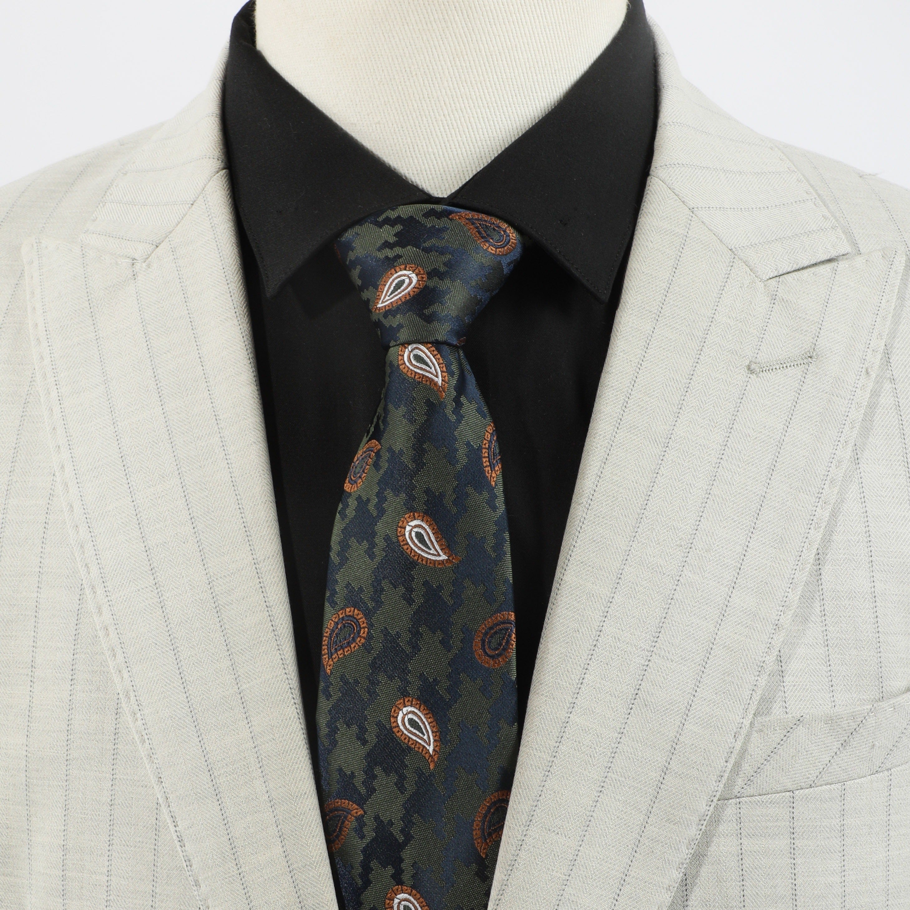 Men's Camo Pattern Tie Neckties Business Formal Clothing