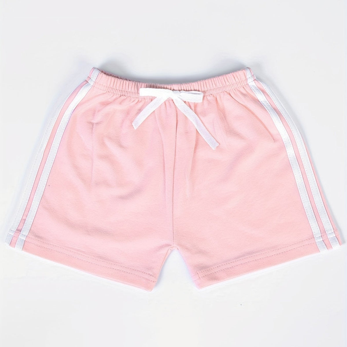 Boys Striped Casual Shorts Elastic Waist Drawstrings for Summer Holiday