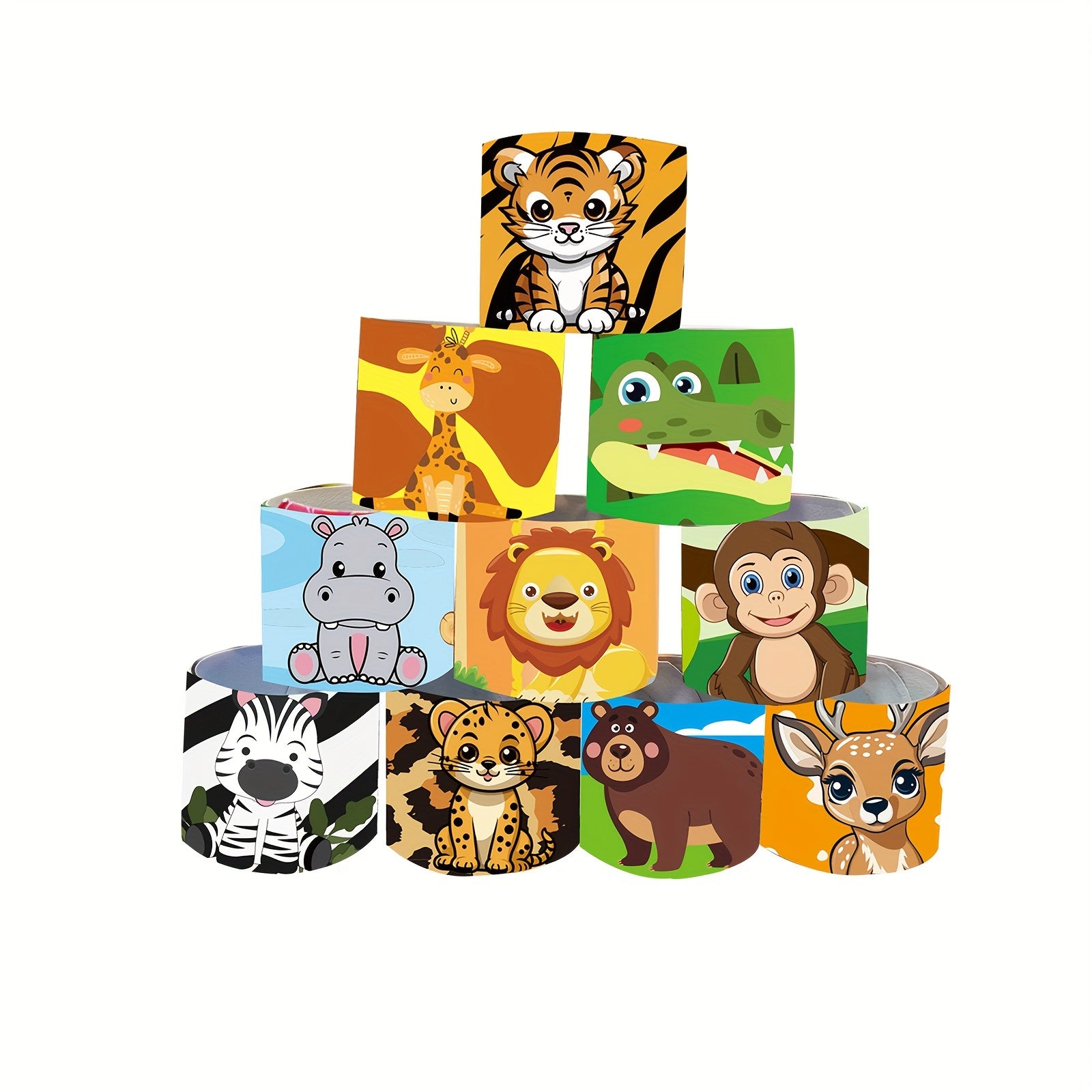 36 Cartoon Animal Party Clapping Rings Birthday Christmas Halloween