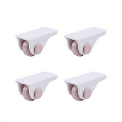 4pcs Storage Box Roller Wheels Sticky Wheels Household Furniture Casters