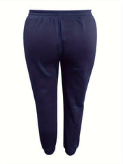  Zipper Front Coat & Joggers 2PC Set