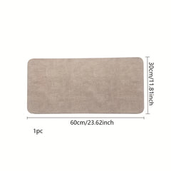 Non Slip Leather Mouse Pad - Double Sided Design