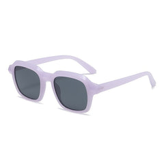 Square Jelly Sunglasses Casual Gradient UV400