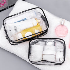 4pcs Waterproof Makeup Bags Set Travel Toiletry Bag with Zipper