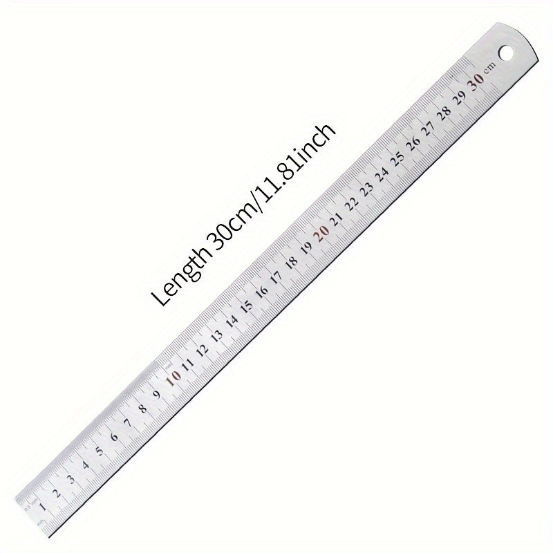 Thickened Stainless Steel Ruler Measuring Tool