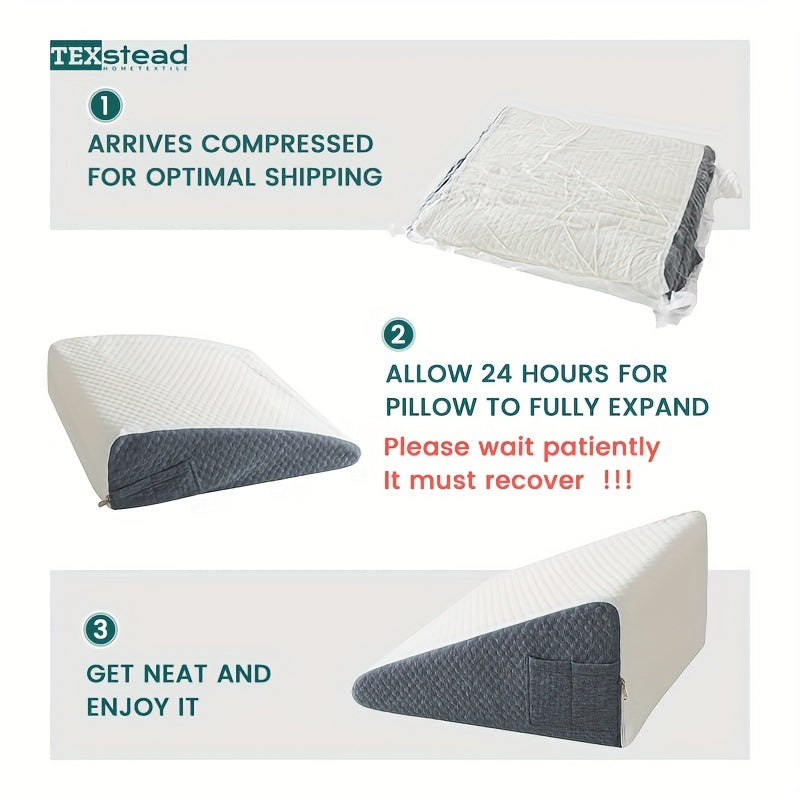Wedge Pillow For Sleeping After Surgery Memory Foam