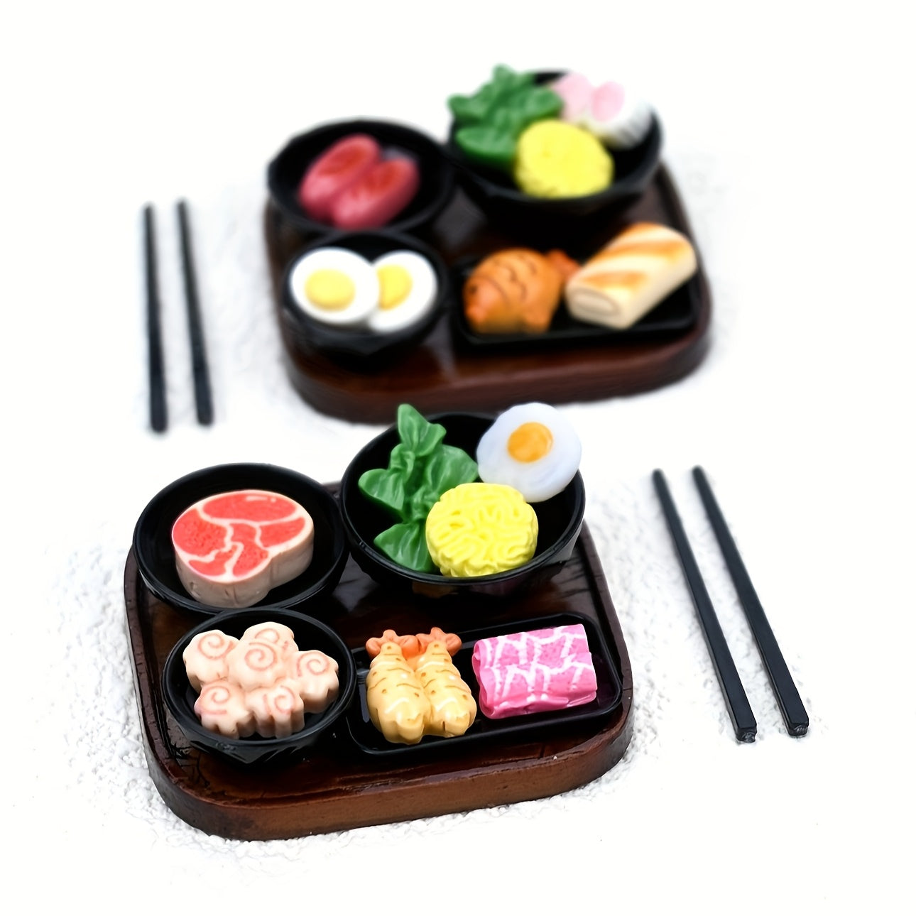 Japanese Cuisine Set Ornament Dollhouse Accessories