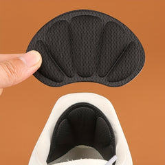 1pair Sneaker Heel Stickers Self-adhesive Half size, Small Shoe Heel Grips