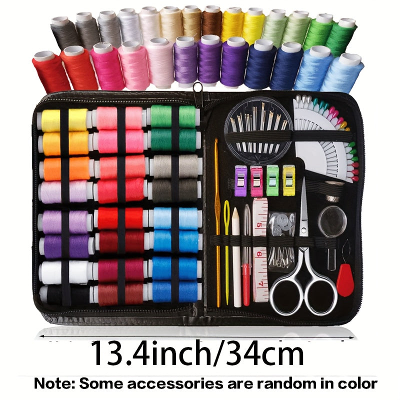 Adults Beginner Sewing Kit with Needles Thimble Craft Tools