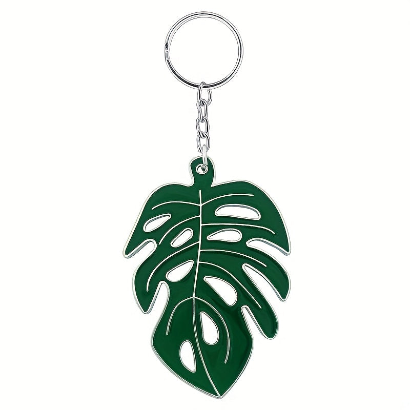 Leaf Shape Keychain Pendant Bag Ornament Accessories