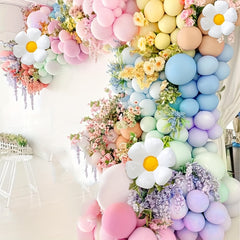Colorful Balloons 157pcs Rainbow Balloons Garland
