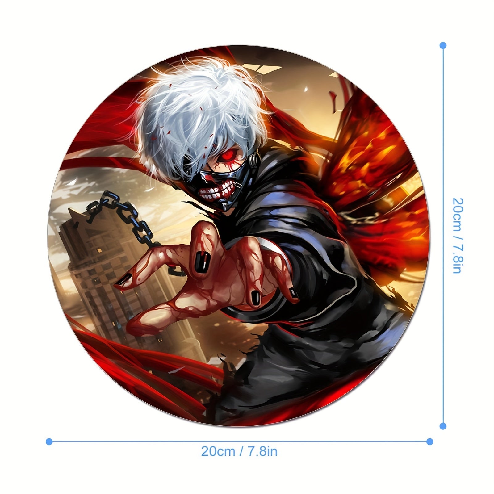 Anime Characters Mouse Pad Non-slip Rubber Base - Waterproof