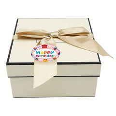 500 Cartoon Birthday Blessing Stickers Roll Self Adhesive Label Decoration