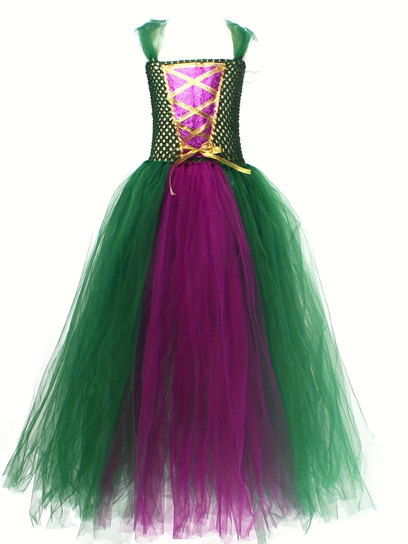 Halloween Witch Cosplay Costume & Accessories for Party Performance