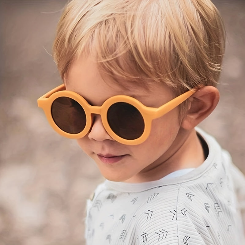 Round Frame Sunglasses UV Protection for Summer Party Outdoor Travel