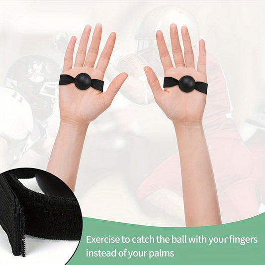 6pcs Football Rugby Trainer Hand Strap for Catching Practicing