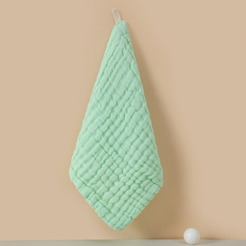 6-Layer Pure Cotton Gauze Bib Square Towel