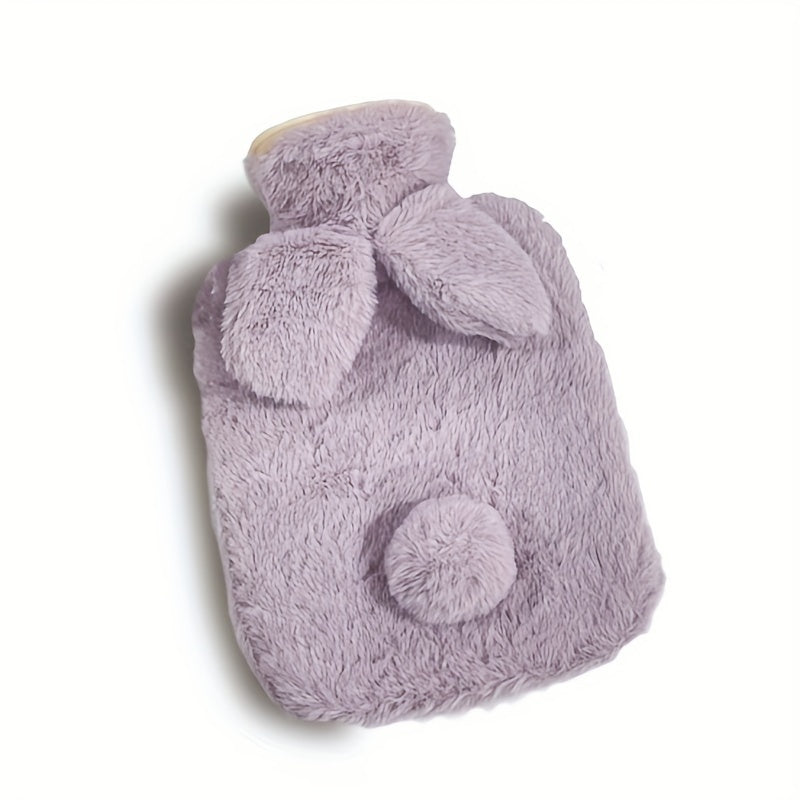 500ml Rabbit Plush Hot Water Bag Hand Warmer Christmas Gift