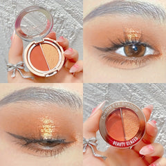 Macaron Gradient Eyeshadow Palette Matte Pearly Finish Purple Pink