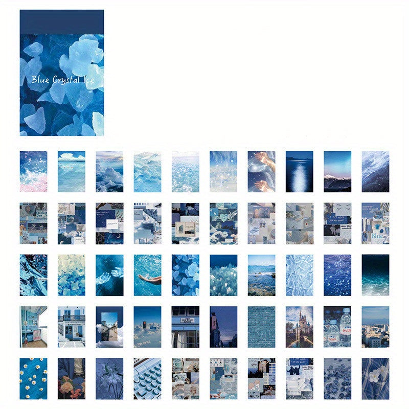 50pcs Season Of Dreams Small Decorative Sticker Pack for Scrapbooking