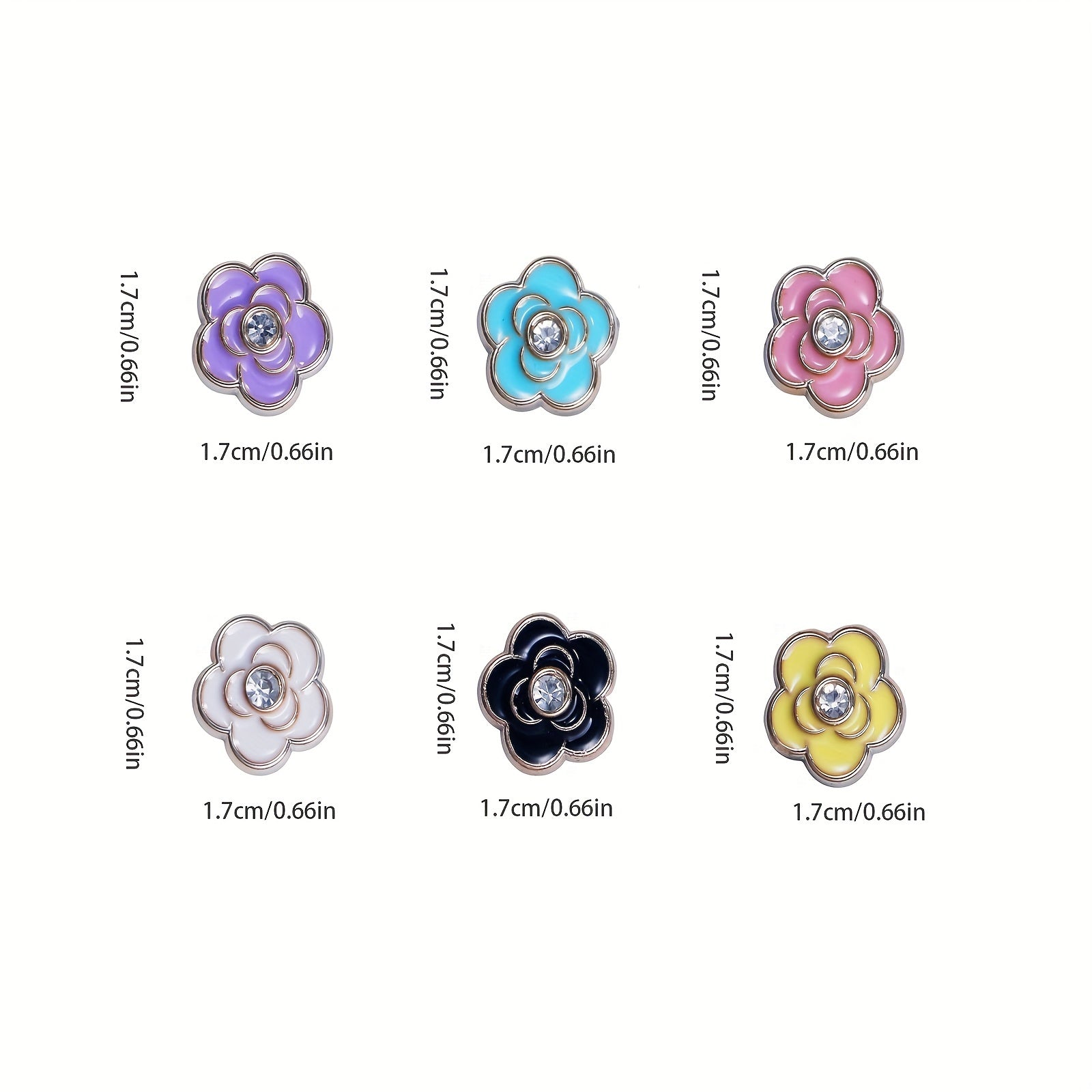 26pcs Pearl & Flower Shoe Charms For Clogs Garden Shoes DIY Accessories