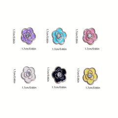 26pcs Pearl & Flower Shoe Charms For Clogs Garden Shoes DIY Accessories