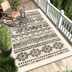 Moroccan Style Living Room Carpet Floor Mat Ethnic Bedroom Area Rug