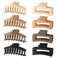 Hair Claw For Women And Girls Solid Shark Claw