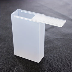 2pcs Plastic Storage Box Portable Cigarette Box For Men