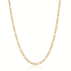 Stainless Steel 18K Plated Chain Necklace For Women Jewelry