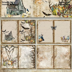 A5 Single Sided Pattern Paper DIY Photo Album Scrapbook