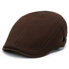 Casual Classic Retro Couple Hat Streetwear Solid Unisex