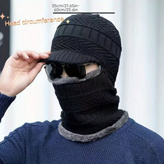 Winter Knitted Hats Thermal Insulation Masks