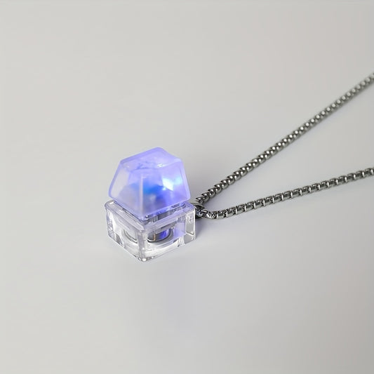 Decompression Necklace Mechanical Key Pendant Couple Matching Accessory