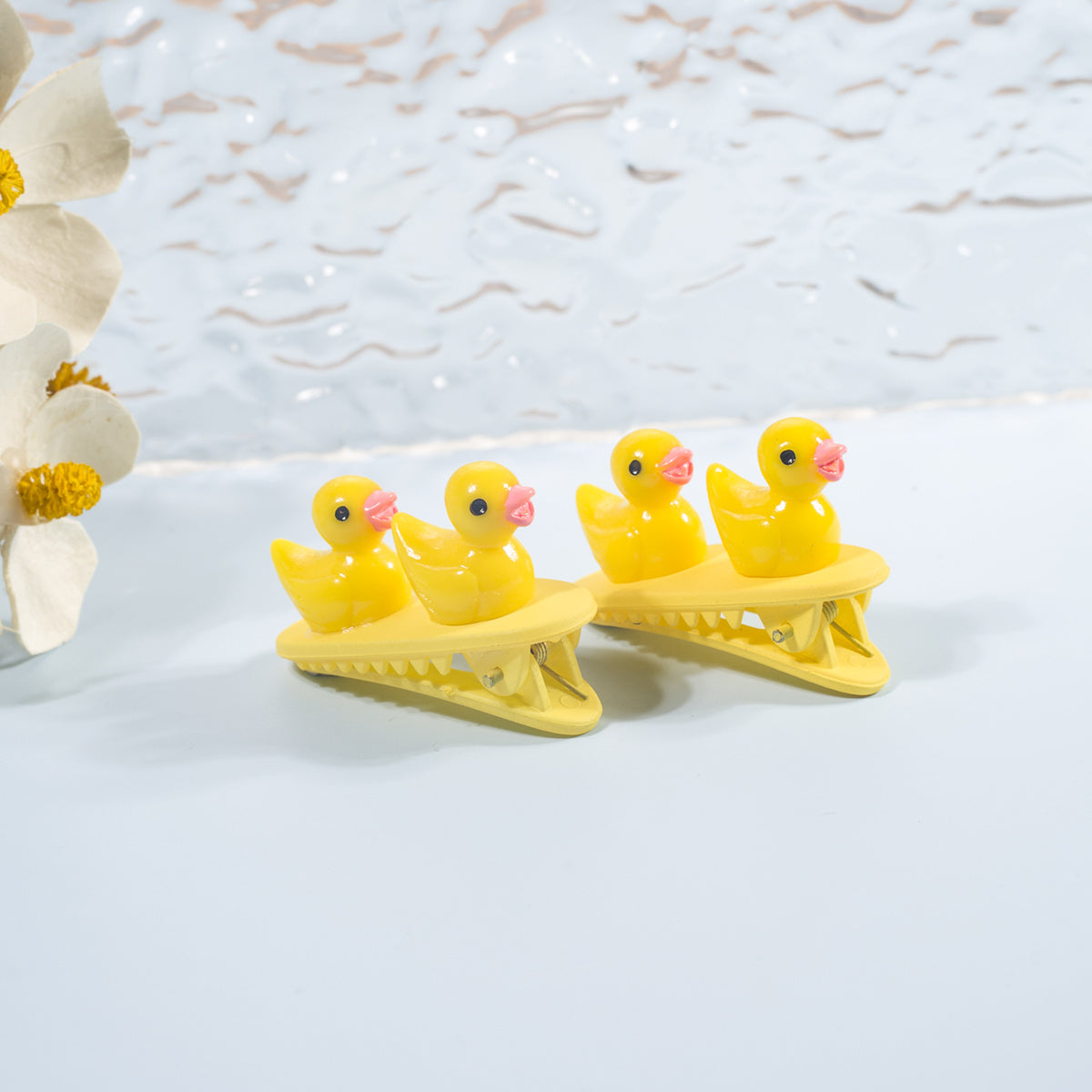 Cute Yellow Duck Hair Clip Cartoon Animal Hair Accessory