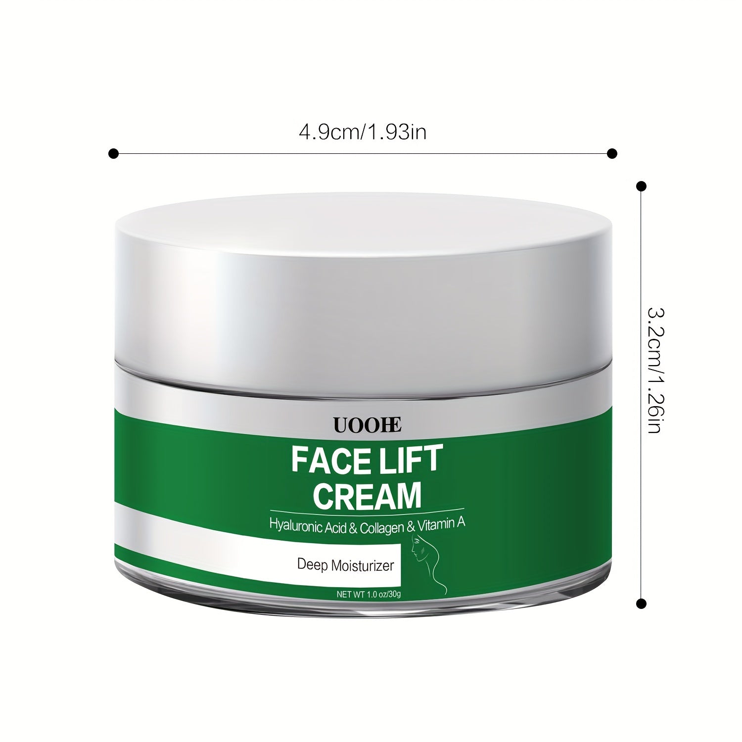 Instant Face Lift Cream 30g Tighten Firm Sagging Skin Smooth Wrinkles