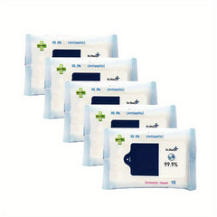 10pcs pack Antibacterial Cleaning Wipes for School Home and Office