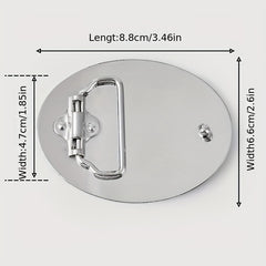 Women's Dancing Lady Belt Buckle for Jeans DIY