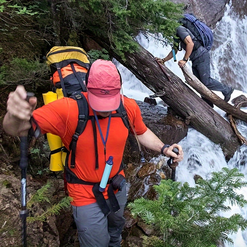 Portable Outdoor Water Filter & Purifier for Camping Hiking