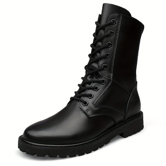 Men's Lace Up High Top Riding Boots